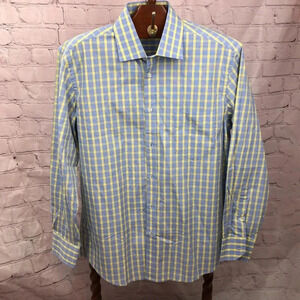 NWT southern pines button up shirt men's medium preppy business casual